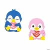 Wholesale 🌟 Valentine’s Day Heart Penguin Magnet Craft Kit - Makes 12 🥰 -Crafts for Kids Sales valentine s day heart penguin magnet craft kit makes 1214194111