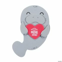 Flash Sale ⌛ Valentine’s Day Manatee Magnet Craft Kit - Makes 12 🎉