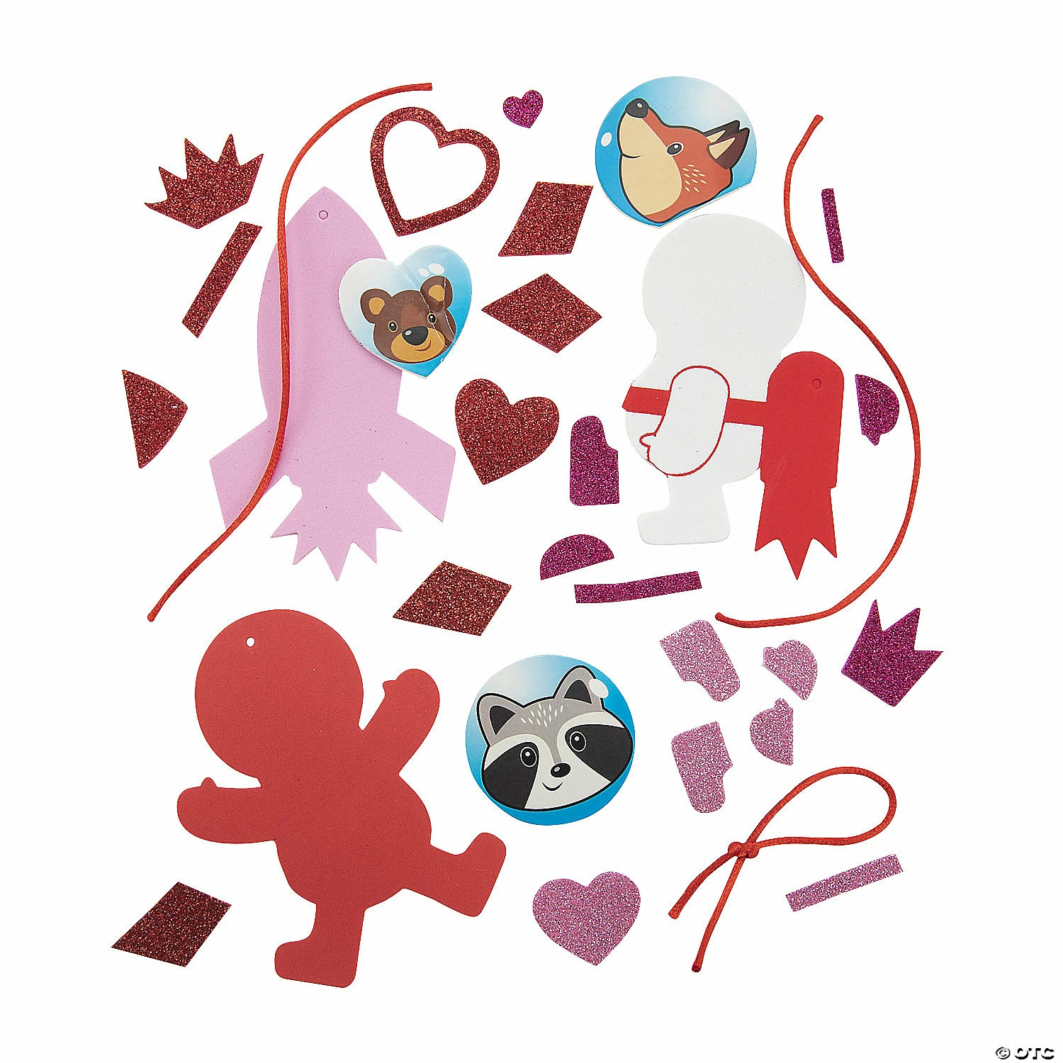 Deals 🥰 Valentine’s Day Space Animal Ornament Craft Kit - Makes 12 ❤️ 4 Deals 🥰 Valentine’s Day Space Animal Ornament Craft Kit - Makes 12 ❤️ - Image 2