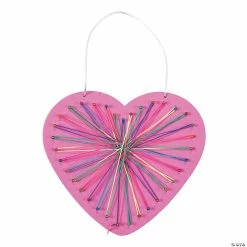 Cheap 😉 Valentine String Art Craft Kit- Makes 12 😍