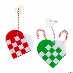 Discount 🔔 Woven Heart Ornament Craft Kit - Makes 12 🔥