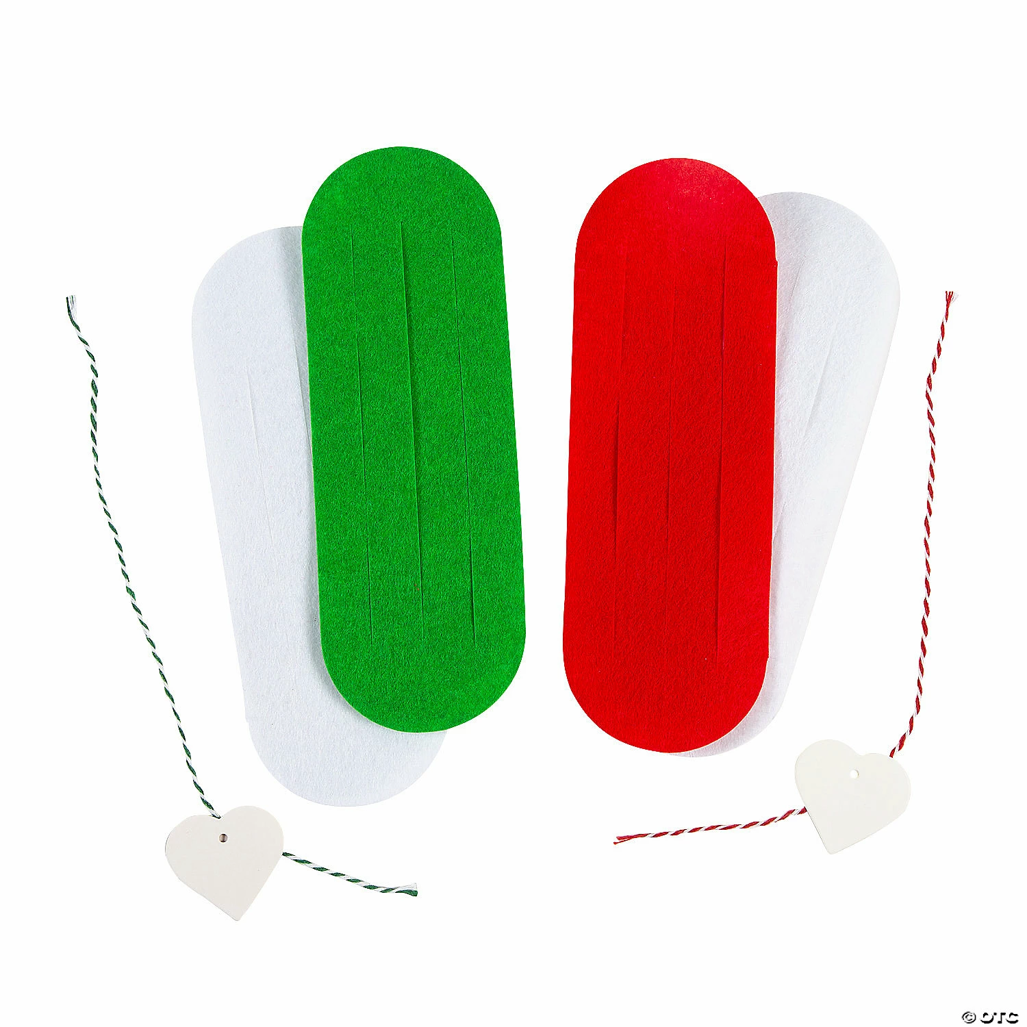 Discount π Woven Heart Ornament Craft Kit - Makes 12 π₯ 4 Discount π Woven Heart Ornament Craft Kit - Makes 12 π₯ - Image 2