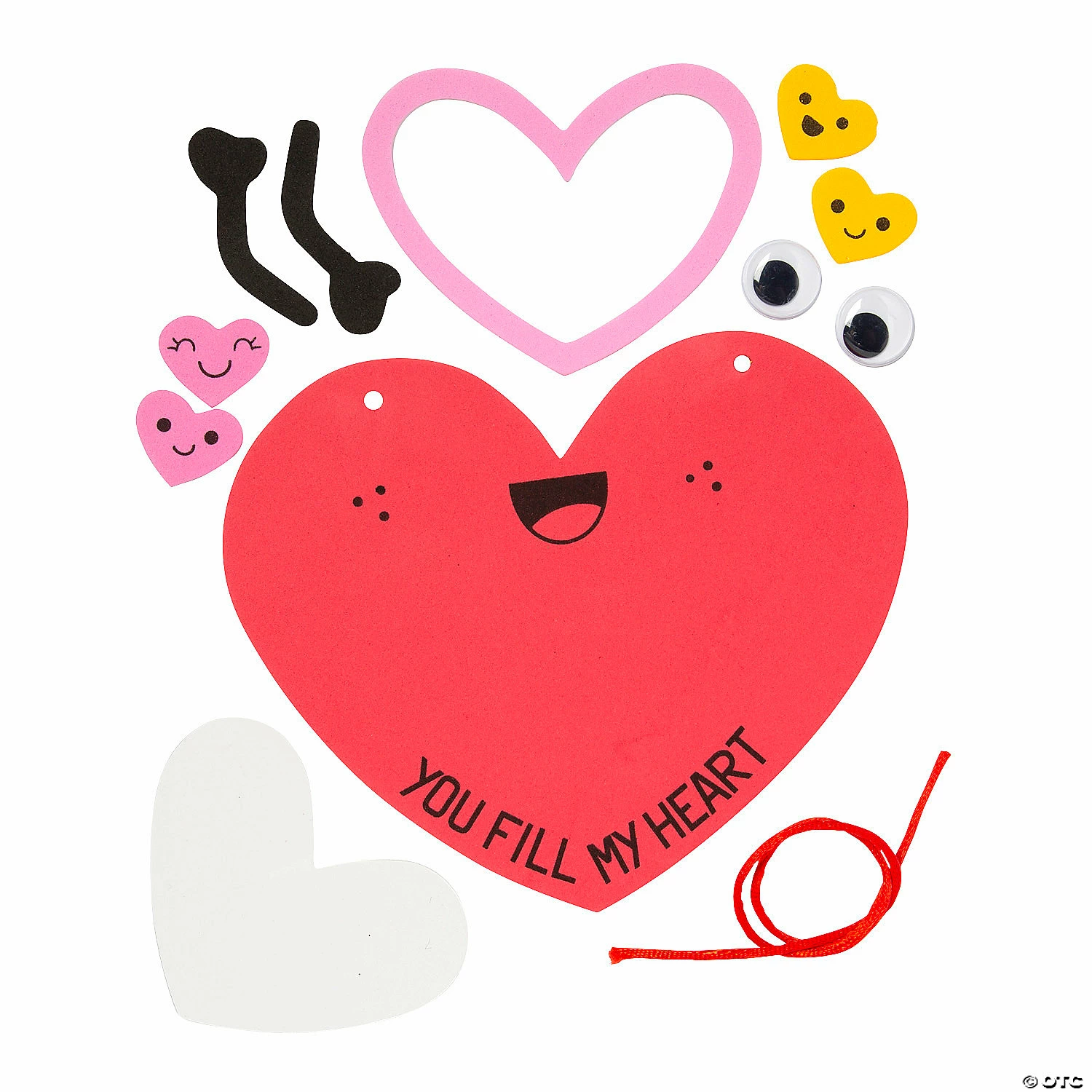 Deals ๐ You Fill My Heart Valentine Craft Kit - Makes 12 ๐ 4 Deals ๐ You Fill My Heart Valentine Craft Kit - Makes 12 ๐ - Image 2